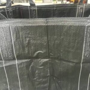 High Quality 1000kg -1500kg 1 ton fibc bag large opening anti UV load-bearing black ton bags Jumbo sack